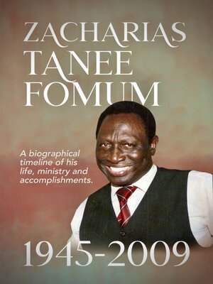 cover image of Zacharias Tanee Fomum